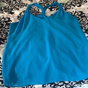 light blue tank
